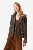 Trucker Leather Jacket